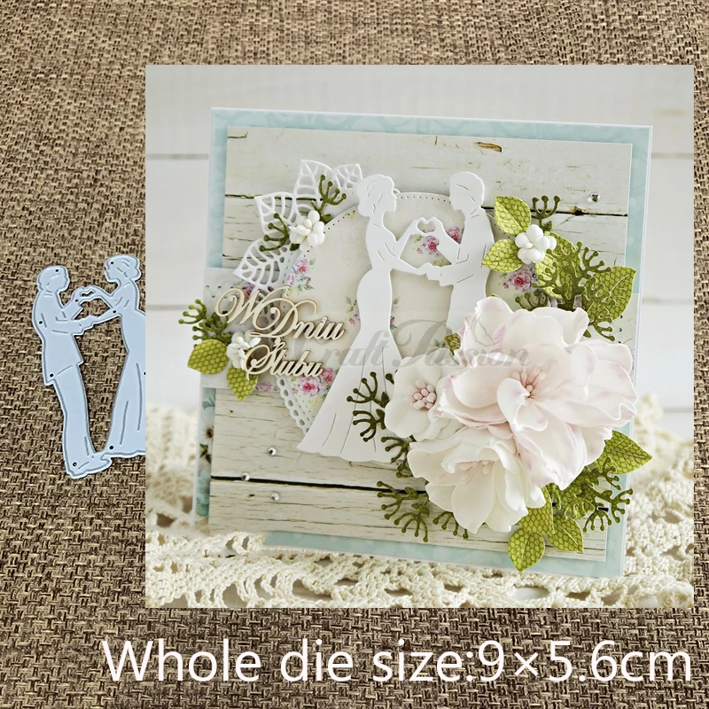 New Design Craft Metal Cutting Dies cut die heart Bride and groom Scrapbooking Album DIY Paper Card Craft Embossing Die Cuts
New Design Craft Metal Cutting Dies cut die heart Bride and groom Scrapbooking Album DIY Paper Card Craft Embossing Die Cuts