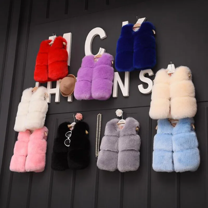 Faux Fur baby vest / outwear vest / Waistcoats Girls Autumn Fashion Solid Color Vests / 11 colors available
Faux Fur baby vest / outwear vest / Waistcoats Girls Autumn Fashion Solid Color Vests / 11 colors available