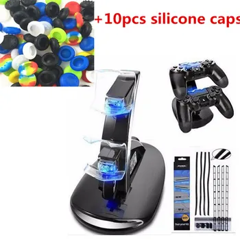 Dual Controller LED Light Charger Dock Station PS4 Charger+Dust Proof Prevent DIY Cover Kit For PlayStation 4 PS4 Charging Set
Dual Controller LED Light Charger Dock Station PS4 Charger+Dust Proof Prevent DIY Cover Kit For PlayStation 4 PS4 Charging Set