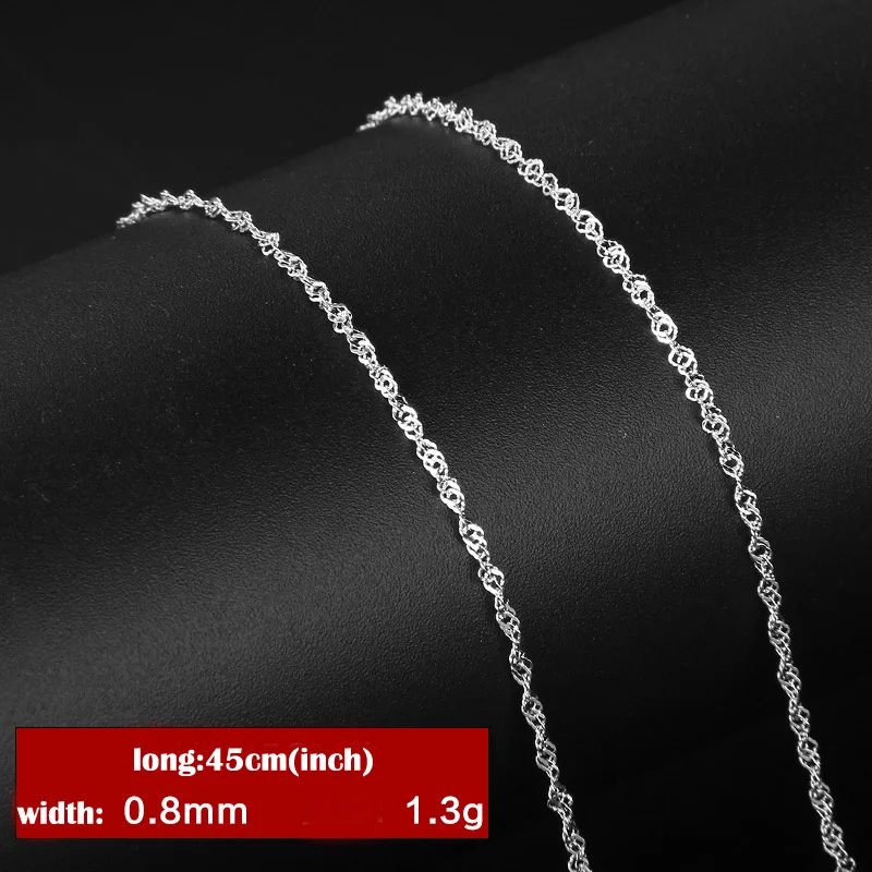 wholesale 5PCS 925sterling solid silver 1MM 16inch 24inch rolo chain necklace wholesale 5PCS 925sterling solid silver 1MM 16inch 24inch rolo chain necklace