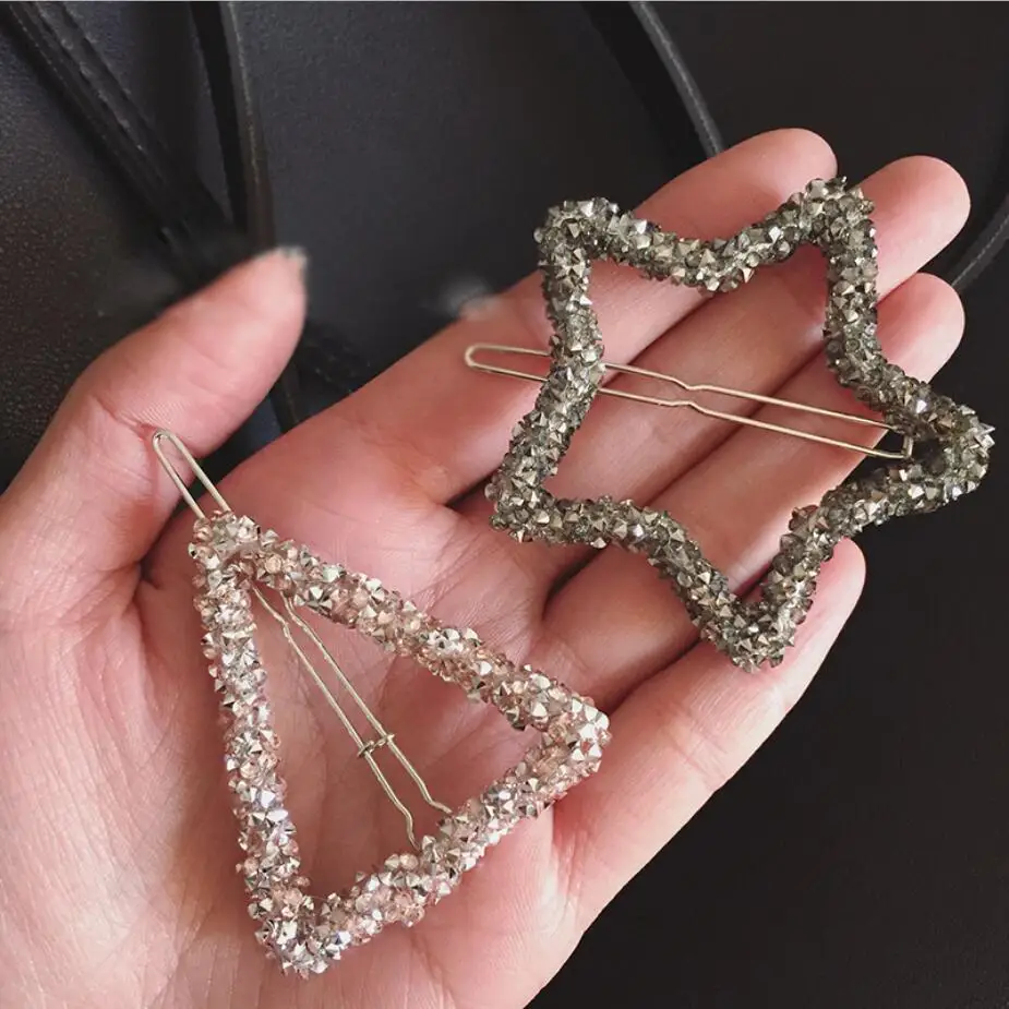 Chic Pentagram Triangle Hair Accessories Shapes Hair Clips Girls Hair Buckle Geometric Hairpin Hairgrip Headdress Wonderful Gift
Chic Pentagram Triangle Hair Accessories Shapes Hair Clips Girls Hair Buckle Geometric Hairpin Hairgrip Headdress Wonderful Gift