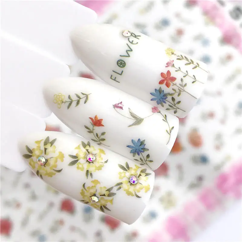 YZWLE 1 Sheet 3D Nail Stickers Blooming Flower 3D Nail Art Stickers Decals Adhesive Manicure Nail Art Tips Decoration
YZWLE 1 Sheet 3D Nail Stickers Blooming Flower 3D Nail Art Stickers Decals Adhesive Manicure Nail Art Tips Decoration
