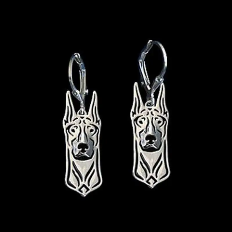 2018 Hot Sale Women's Alloy Pet Dog Earrings Lovers Jewelry Doberman Earrings Drop Shipping
2018 Hot Sale Women's Alloy Pet Dog Earrings Lovers Jewelry Doberman Earrings Drop Shipping