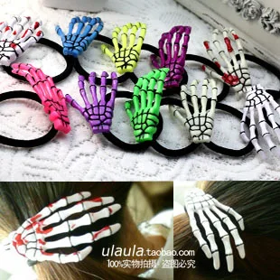 24pcs/lot Free Shipping bones paw skull headband hair rope skeleton claws skull hand Hair Band Zombie Punk Horror hairwear
24pcs/lot Free Shipping bones paw skull headband hair rope skeleton claws skull hand Hair Band Zombie Punk Horror hairwear