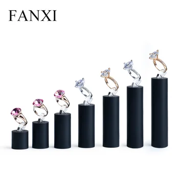 FANXI Stylish Ring Display Holder Black Matte Acrylic Jewelry Display Stand 7 PCS/Set Shop Exhibition Showcase Jewelry Organizer
FANXI Stylish Ring Display Holder Black Matte Acrylic Jewelry Display Stand 7 PCS/Set Shop Exhibition Showcase Jewelry Organizer