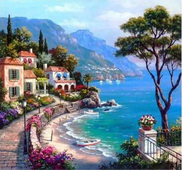 Sea scenery Diy 5d full diamond painting mosaic landscape Daimond painting ocean scenic Diamond Embroidery for home decoration
Sea scenery Diy 5d full diamond painting mosaic landscape Daimond painting ocean scenic Diamond Embroidery for home decoration