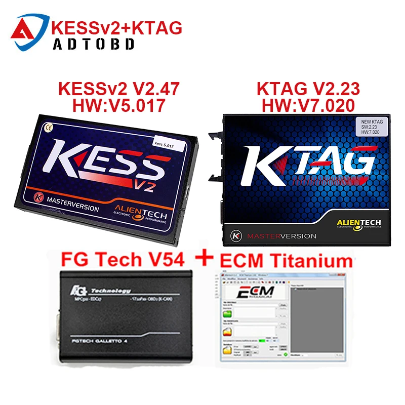 DHL Free Shipping ECU Programmer KTAG V2.23 V7.020+KESS v2 V2.47 V5.017+FGTECH V54 Galletto 4 FG TECH+BDM FRAME
DHL Free Shipping ECU Programmer KTAG V2.23 V7.020+KESS v2 V2.47 V5.017+FGTECH V54 Galletto 4 FG TECH+BDM FRAME