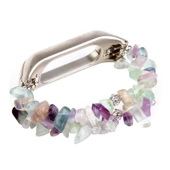 Unique Raw Gemstone Jewelry Watch Bracelet Individuality Smart Watch Band Strp Watch Accessories Suit For Xiaomi Mi Band 3
Unique Raw Gemstone Jewelry Watch Bracelet Individuality Smart Watch Band Strp Watch Accessories Suit For Xiaomi Mi Band 3