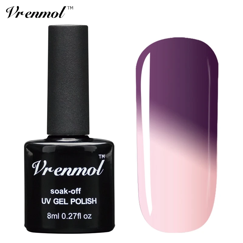 Vrenmol 8ml Temperature Change Chameleon Color Gel Nail Polish Long Lasting UV Lamp Varnish Nail Art Gel Lacquer Free DIY Gel
Vrenmol 8ml Temperature Change Chameleon Color Gel Nail Polish Long Lasting UV Lamp Varnish Nail Art Gel Lacquer Free DIY Gel
