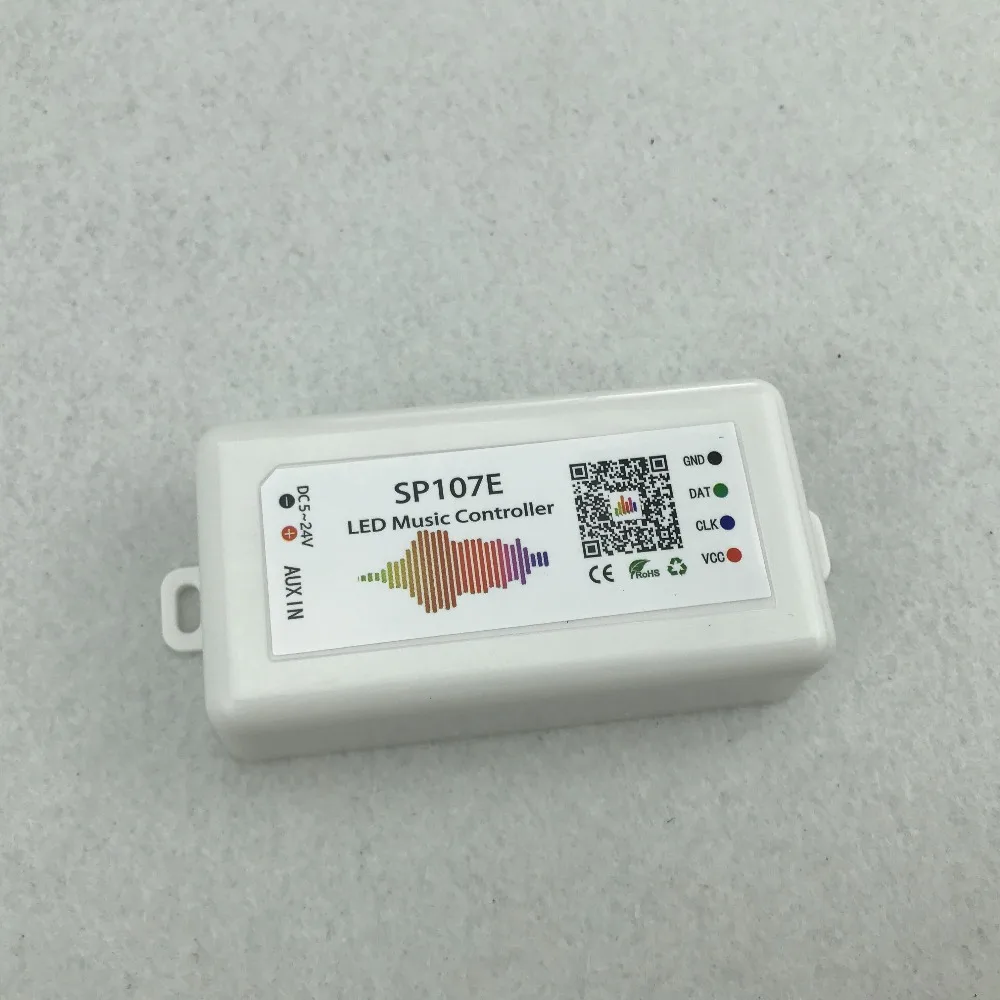 SP107E; Bluetooth LED Music pixel controller ;DC5-24V input;supports WS2811/WS2812/WS2813/APA102C/UCS1903/TM1809 etc
SP107E; Bluetooth LED Music pixel controller ;DC5-24V input;supports WS2811/WS2812/WS2813/APA102C/UCS1903/TM1809 etc