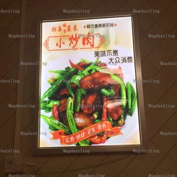 Indoor Wall Mounted Slim Aluminum Snap Frame LED Illuminated Menu Light Boxes 16"x24" for Restaurant,Shop,Pizza,Cafe,Takeways
Indoor Wall Mounted Slim Aluminum Snap Frame LED Illuminated Menu Light Boxes 16"x24" for Restaurant,Shop,Pizza,Cafe,Takeways