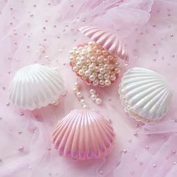 Fashion Romantic Shell Shape Lovely Wedding Engagement Ring Box Earrings Necklace Bracelet Jewelry Display Gift Holder Beauty 
Fashion Romantic Shell Shape Lovely Wedding Engagement Ring Box Earrings Necklace Bracelet Jewelry Display Gift Holder Beauty