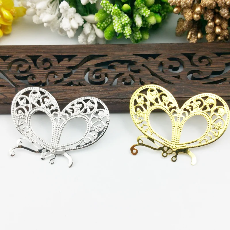 20pcs 33x46mm Filigree Wraps Metal Charms For Embellishment Scrapbook DIY Jewelry Metal Craft Wraps
20pcs 33x46mm Filigree Wraps Metal Charms For Embellishment Scrapbook DIY Jewelry Metal Craft Wraps