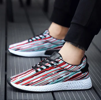Summer and Autumn Mixed Color Men's Shoes Low-cut Sneakers Leissure Colorful Casual Breathable Sports Shoes Single Shoes Male
Summer and Autumn Mixed Color Men's Shoes Low-cut Sneakers Leissure Colorful Casual Breathable Sports Shoes Single Shoes Male