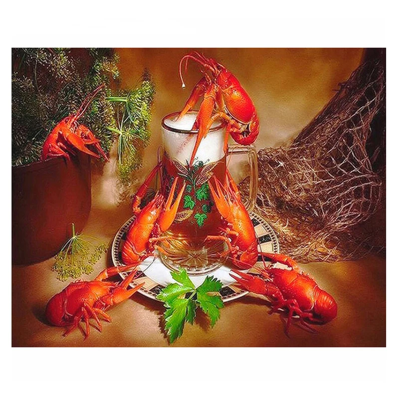 Diy Resin Square Round Diamond Painting Beer & Crayfish Modern Kitchen decoration 5D Cross Stitch Kits Diamond Embroidery ZP-535
Diy Resin Square Round Diamond Painting Beer & Crayfish Modern Kitchen decoration 5D Cross Stitch Kits Diamond Embroidery ZP-535