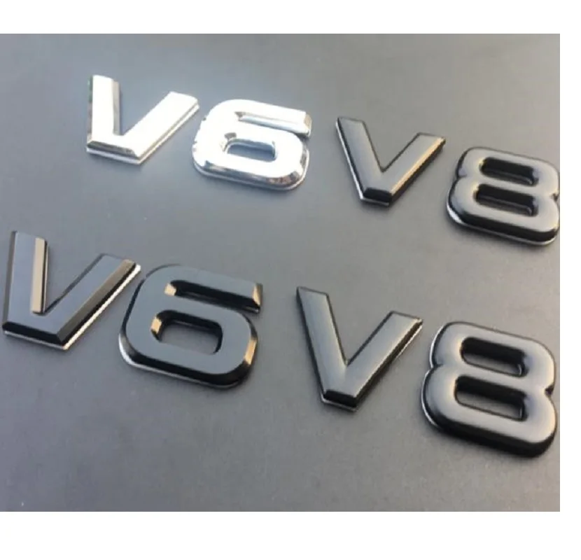 Chrome Metal Zinc V6 V8 Separate Letter Figure Trunk Mark Logo Refitting Car-styling Badge 3D Sticker for VW CC Passat Magotan
Chrome Metal Zinc V6 V8 Separate Letter Figure Trunk Mark Logo Refitting Car-styling Badge 3D Sticker for VW CC Passat Magotan