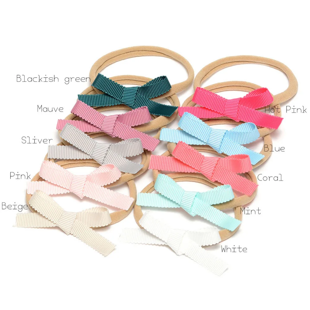 30pcs/lot Petite Ribbon Bow Nylon Headband Grosgrain Ribbon Bow Hair Band For Babys Infant Hair Accessory
30pcs/lot Petite Ribbon Bow Nylon Headband Grosgrain Ribbon Bow Hair Band For Babys Infant Hair Accessory