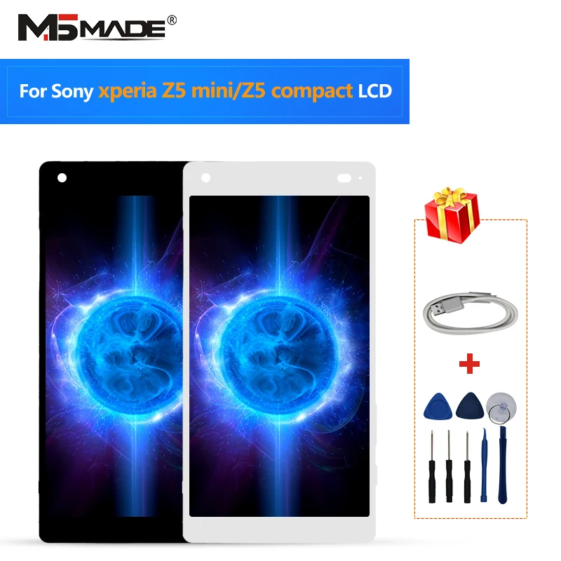 4.6" For Sony Z5 Compact E5803 E5823 Display LCD Touch Screen Digitizer With Frame Assembly Parts For Z5 Mini LCD Free Shipping
4.6" For Sony Z5 Compact E5803 E5823 Display LCD Touch Screen Digitizer With Frame Assembly Parts For Z5 Mini LCD Free Shipping
