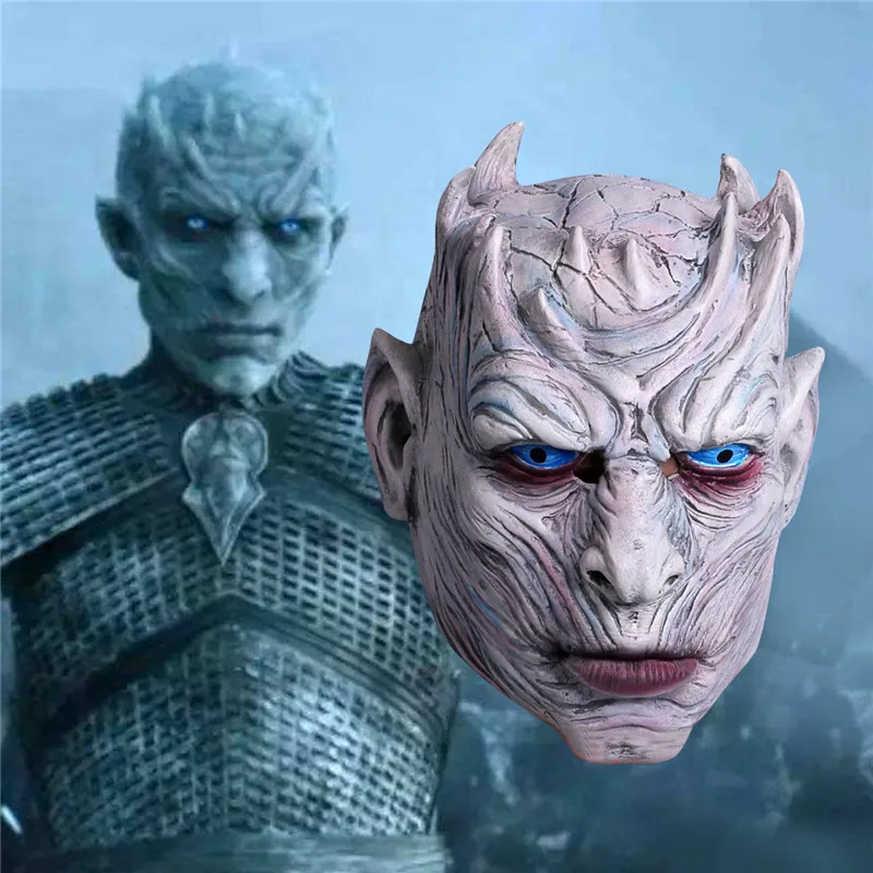New Game of Thrones Cosplay Night's King Mask Walker Face Night Re Zombie Mask Halloween Adults Throne Costume Party Accessory
New Game of Thrones Cosplay Night's King Mask Walker Face Night Re Zombie Mask Halloween Adults Throne Costume Party Accessory