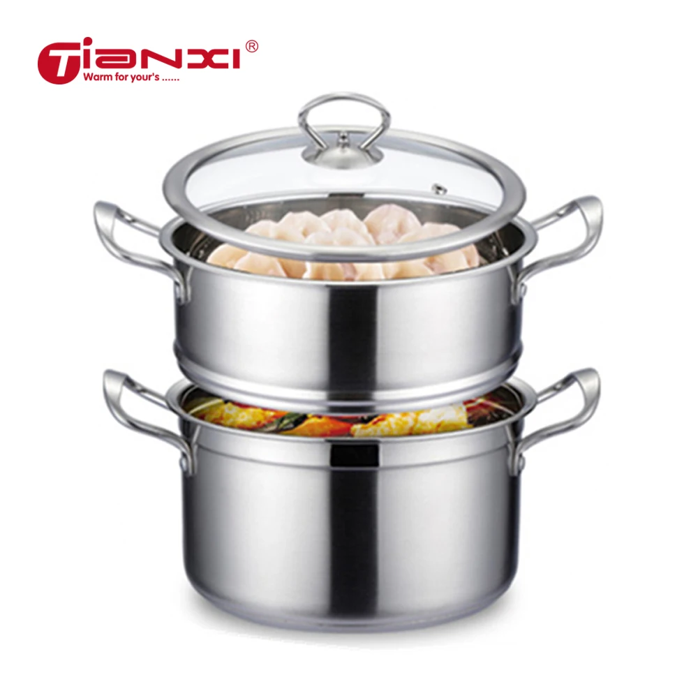 Double Boilers Stainless Steel soup pot kitchen cookware cooking tool Multi-Layer Steamer Steam Home Induction Cooker stew pan
Double Boilers Stainless Steel soup pot kitchen cookware cooking tool Multi-Layer Steamer Steam Home Induction Cooker stew pan