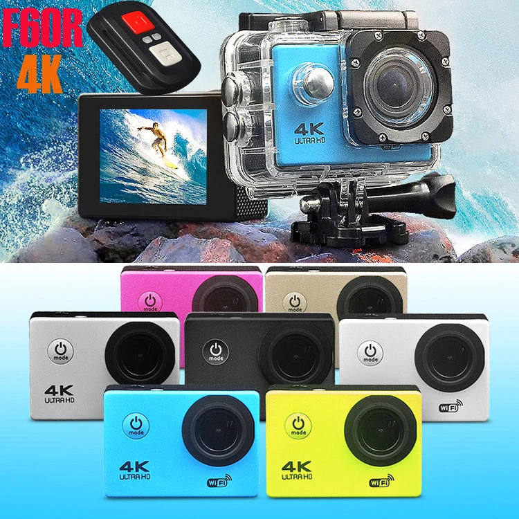 F60R sports DV digital camera HD 4K outdoor camera waterproof camera with remote control WIFI free shipping
F60R sports DV digital camera HD 4K outdoor camera waterproof camera with remote control WIFI free shipping