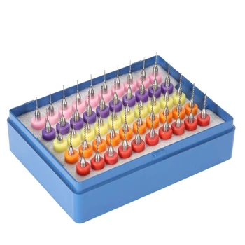 50 Pcs Mini Drill Bit In Protective Box, Pcb Bit Bit Set 0.5 + 0.6 + 0.7 + 0.8 + 0.9Mm Twist Drill For Pcb Engraving Tools
50 Pcs Mini Drill Bit In Protective Box, Pcb Bit Bit Set 0.5 + 0.6 + 0.7 + 0.8 + 0.9Mm Twist Drill For Pcb Engraving Tools