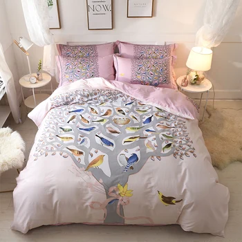 100% Cotton Fashion Bedding Set Printed Queen King size 4Pcs Soft Duvet Cover set Bed Sheet Fitted Sheet Pillowcases
100% Cotton Fashion Bedding Set Printed Queen King size 4Pcs Soft Duvet Cover set Bed Sheet Fitted Sheet Pillowcases