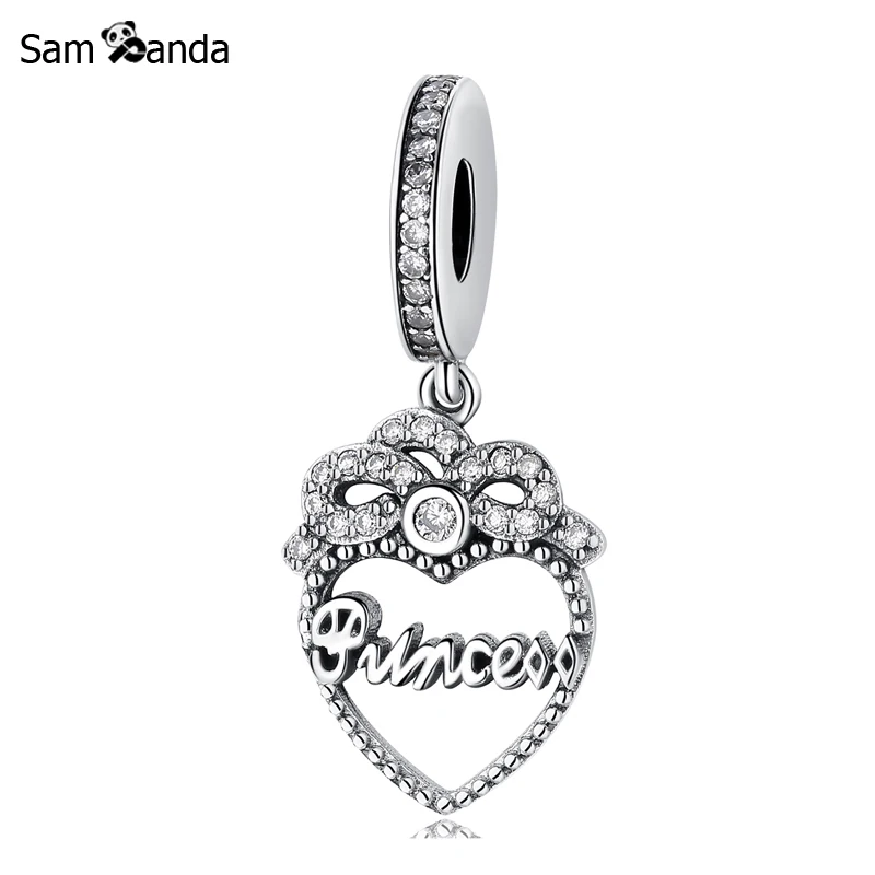 Authentic 925 Sterling Silver Bead Charm Princess Crown Heart Dangle Charms Pendant Fit Pandora Bracelets Women Diy Jewelry
Authentic 925 Sterling Silver Bead Charm Princess Crown Heart Dangle Charms Pendant Fit Pandora Bracelets Women Diy Jewelry