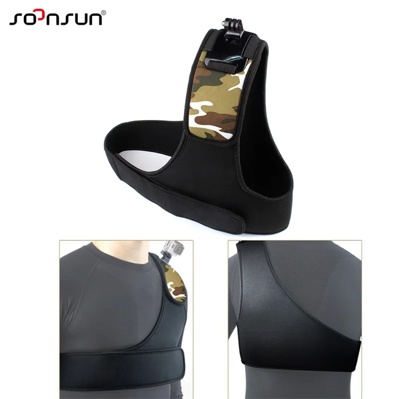 SOONSUN Single Shoulder Strap Chest Harness Strap Belt Adapter Mount for GoPro Hero 7 6 5 4 3 For Xiaomi Yi For SJCAM Accessory
SOONSUN Single Shoulder Strap Chest Harness Strap Belt Adapter Mount for GoPro Hero 7 6 5 4 3 For Xiaomi Yi For SJCAM Accessory