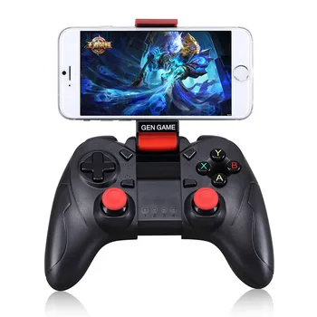 S6 Wireless Joystick Gamepad Gaming Controller Remote Control Bluetooth for Android IOS iPhone Games Tablet PC TV Box with Stand
S6 Wireless Joystick Gamepad Gaming Controller Remote Control Bluetooth for Android IOS iPhone Games Tablet PC TV Box with Stand