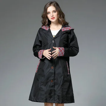 Rain Jacket Women Raincoat Adults Lightweight Poncho Hat Ladies Waterproof Long Slim Rain Coat Windbreaker Women Jacket LZO197
Rain Jacket Women Raincoat Adults Lightweight Poncho Hat Ladies Waterproof Long Slim Rain Coat Windbreaker Women Jacket LZO197