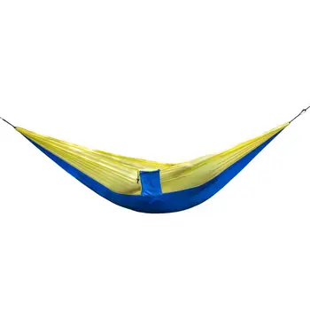 Lightweight Portable Nylon Parachute Outdoor Camping Travel Double Hammock with Two Hamak Tree Straps
Lightweight Portable Nylon Parachute Outdoor Camping Travel Double Hammock with Two Hamak Tree Straps