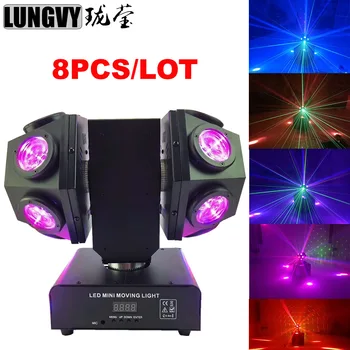 Free Shipping 8pcs/lot Hight Quality 150W RGBW Super Beam Led Moving Head Light Laser 2in1 Ultimated Rotation DMX DJ Disco Light
Free Shipping 8pcs/lot Hight Quality 150W RGBW Super Beam Led Moving Head Light Laser 2in1 Ultimated Rotation DMX DJ Disco Light