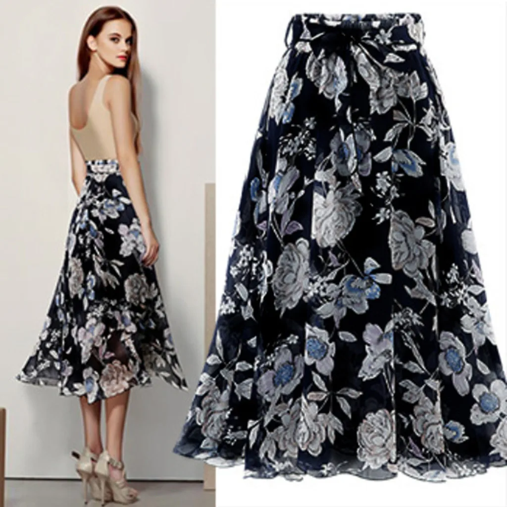 Skirt 2019 Womens Vintage aesthetic Skirt Plain Knee Length Ladies Soft Stretch Flared Printed Skater Holiday Midi Skirt #19618
Skirt 2019 Womens Vintage aesthetic Skirt Plain Knee Length Ladies Soft Stretch Flared Printed Skater Holiday Midi Skirt #19618