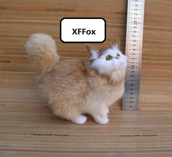 new real life yellow cat model plastic&furs simulation standing cat doll gift about 17x8cm xf1333
new real life yellow cat model plastic&furs simulation standing cat doll gift about 17x8cm xf1333