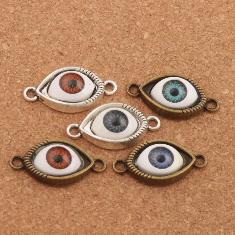 Evil Eye Hamsa Connector Charm Beads For Friendship Bracelet L1662 7pcs 5Colors Antique Silver/Bronze
Evil Eye Hamsa Connector Charm Beads For Friendship Bracelet L1662 7pcs 5Colors Antique Silver/Bronze