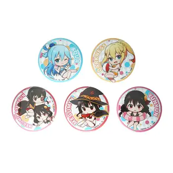 KonoSuba Kono Subarashii Sekai ni Syukufuku Wo Anime Badge Megumin Aqua Darkness Yunyun cute Metal Badge
KonoSuba Kono Subarashii Sekai ni Syukufuku Wo Anime Badge Megumin Aqua Darkness Yunyun cute Metal Badge