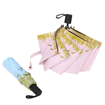 Woman Sun Umbrella Anti UV Three Folding Umbrella Female Travel Business Umbrellas Ladies Beach Parasol Girl sombrilla playa
Woman Sun Umbrella Anti UV Three Folding Umbrella Female Travel Business Umbrellas Ladies Beach Parasol Girl sombrilla playa