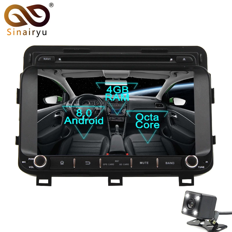 Sinairyu Android 8.0 Octa Core 8" Car DVD Player for KIA OPTIMA K5 2014 2015 GPS Navi Multimedia Radio Stereo Head Unit WIFI 
Sinairyu Android 8.0 Octa Core 8" Car DVD Player for KIA OPTIMA K5 2014 2015 GPS Navi Multimedia Radio Stereo Head Unit WIFI