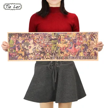 TIE LER Vintage Cartoon Anime Dragon Ball Character Series Poster Bar Kids Room Home Decor Comics 71x23cm
TIE LER Vintage Cartoon Anime Dragon Ball Character Series Poster Bar Kids Room Home Decor Comics 71x23cm
