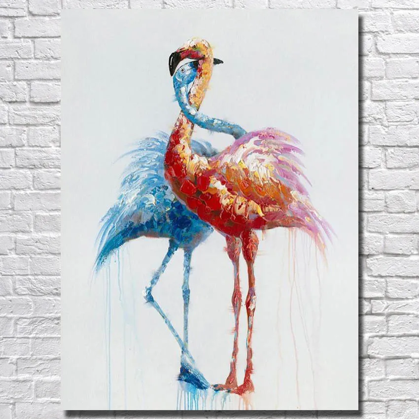 Handmade Abstract animal 2 Passionate turkeys Oil Painting on Canvas Wall art Pictures for Room home Decoration No Frame
Handmade Abstract animal 2 Passionate turkeys Oil Painting on Canvas Wall art Pictures for Room home Decoration No Frame