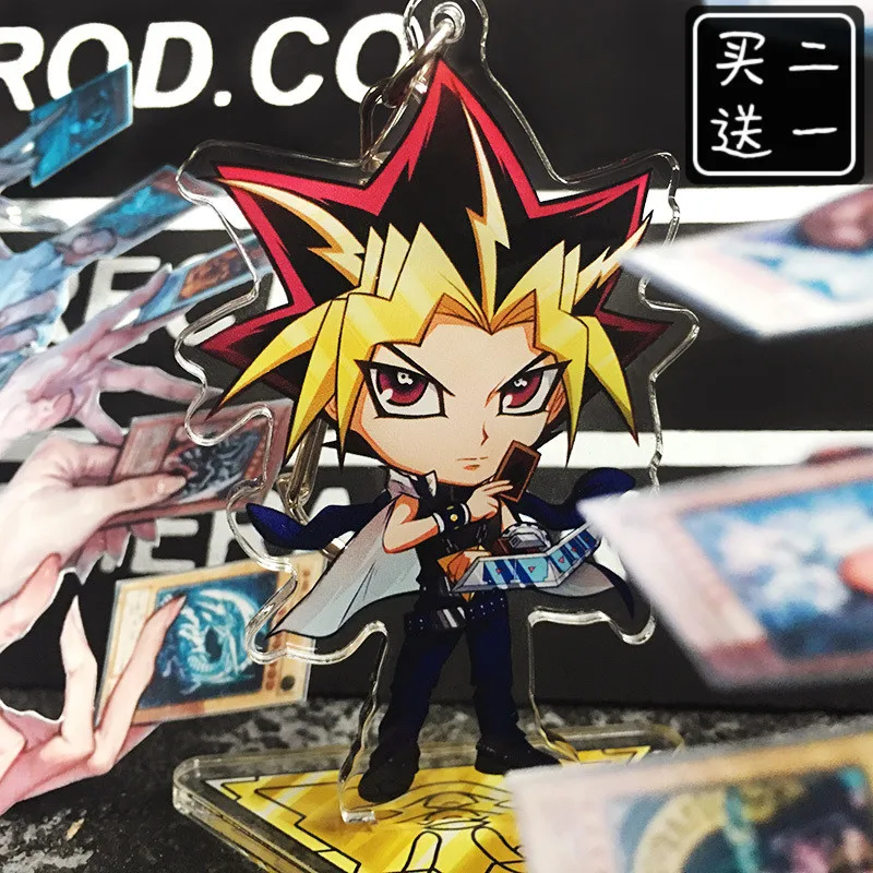 Yu Gi Oh King of Games DM Duel Monsters Yugi Mutou Acrylic Keychain Strap Keyring Stand Figure New
Yu Gi Oh King of Games DM Duel Monsters Yugi Mutou Acrylic Keychain Strap Keyring Stand Figure New