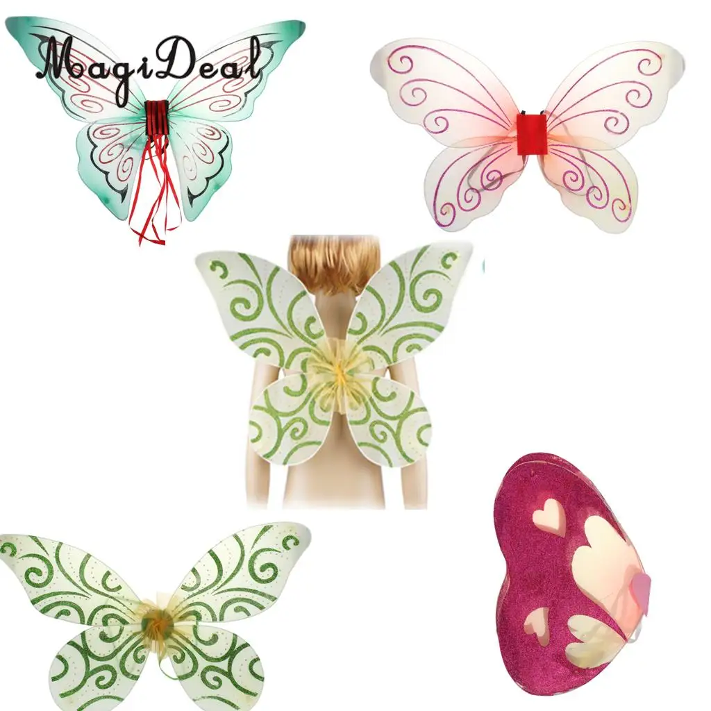 MagiDeal New Glitter Butterfly Angel Fairy Wings Kid Child Party Costume Fancy Dress for Kindergarten Birthday Dress Accessory
MagiDeal New Glitter Butterfly Angel Fairy Wings Kid Child Party Costume Fancy Dress for Kindergarten Birthday Dress Accessory