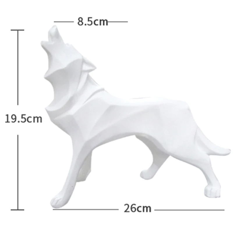 Abstract Totem Wolf Dog Statue Sculpture Geometric Resin Furnishing Home Decoration Accessories Modern Ornament Gifts Crafts 
Abstract Totem Wolf Dog Statue Sculpture Geometric Resin Furnishing Home Decoration Accessories Modern Ornament Gifts Crafts