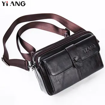 YIANG 3in1 Universal Men's Shoulder Messenger Bags Retro Men Waist Bags Genuine Leather Handbags Clutch Phone Pouch Pocket 2018
YIANG 3in1 Universal Men's Shoulder Messenger Bags Retro Men Waist Bags Genuine Leather Handbags Clutch Phone Pouch Pocket 2018