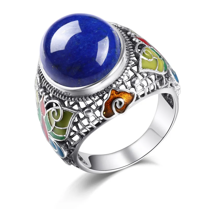 Fashion Jewelry S925 Sterling Silver Retro Thai Silver Natural Ring Butterfly Pattern Ring Exaggerated Female
Fashion Jewelry S925 Sterling Silver Retro Thai Silver Natural Ring Butterfly Pattern Ring Exaggerated Female