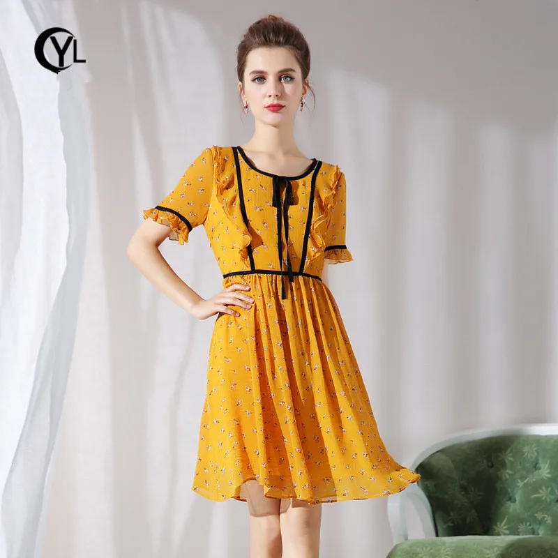 OUYALIN L- XXXL 4XL 5XL Plus size Summer Dress 2018 Women Short sleeve Bow Ruffles Lady A-line Elegant Floral Party Dresses
OUYALIN L- XXXL 4XL 5XL Plus size Summer Dress 2018 Women Short sleeve Bow Ruffles Lady A-line Elegant Floral Party Dresses