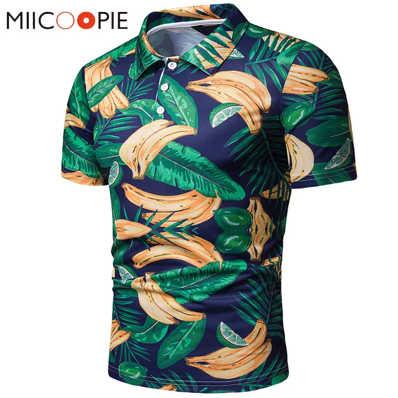Polo Shirt Men Summer Brand Banana Printed Camisa Polo Masculina Short Sleeve Men Hawaiian Beach Polo Hombre Jerseys M-XXL
Polo Shirt Men Summer Brand Banana Printed Camisa Polo Masculina Short Sleeve Men Hawaiian Beach Polo Hombre Jerseys M-XXL