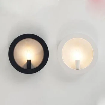 Round wall lamp modern simplicity Nordic creative art lighting corridor aisle bedroom living room study lighting fixture
Round wall lamp modern simplicity Nordic creative art lighting corridor aisle bedroom living room study lighting fixture