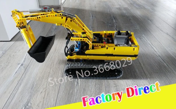 Technic MOTORIZED EXCAVATOR Building Blocks With Electric Motors Power Functions Bricks Compatible legoed 8043 20007
Technic MOTORIZED EXCAVATOR Building Blocks With Electric Motors Power Functions Bricks Compatible legoed 8043 20007